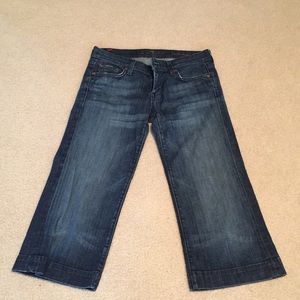 Seven for all Mankind crop dojo